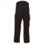 Men’s merino trousers Sherpa Cargo II Black - Size: M