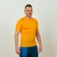 Pánske merino tričko KR S150 - Oranžová neon