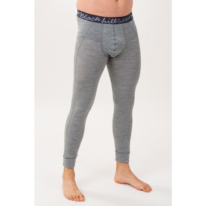 Pánske merino spodky WP250 - Sivá