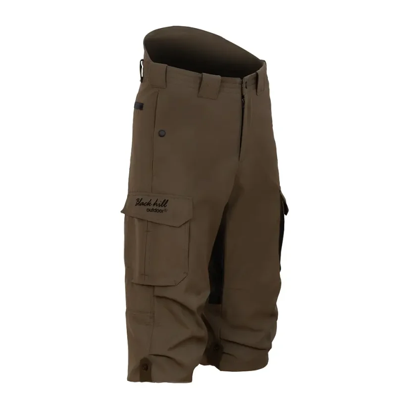 Men’s merino trousers Hiker cargo II HD Khaki