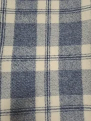 Merino blanket Warmi - Blue