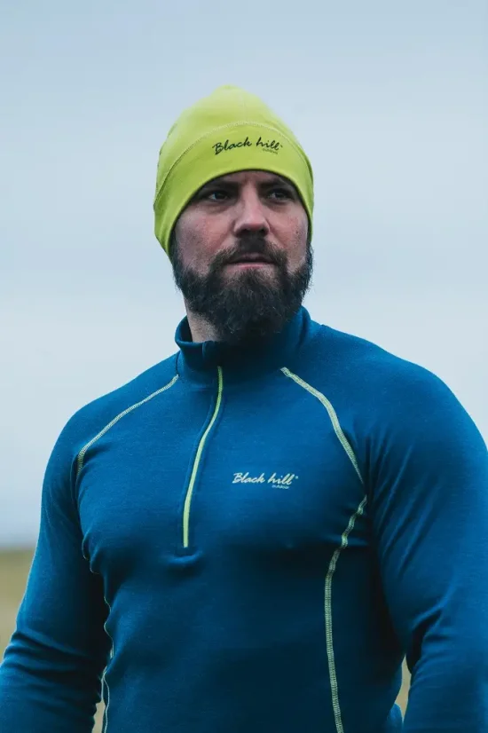 Merino čepice Active260 - žlutá