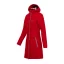 Ladies merino coat Slavena Red - Size: S