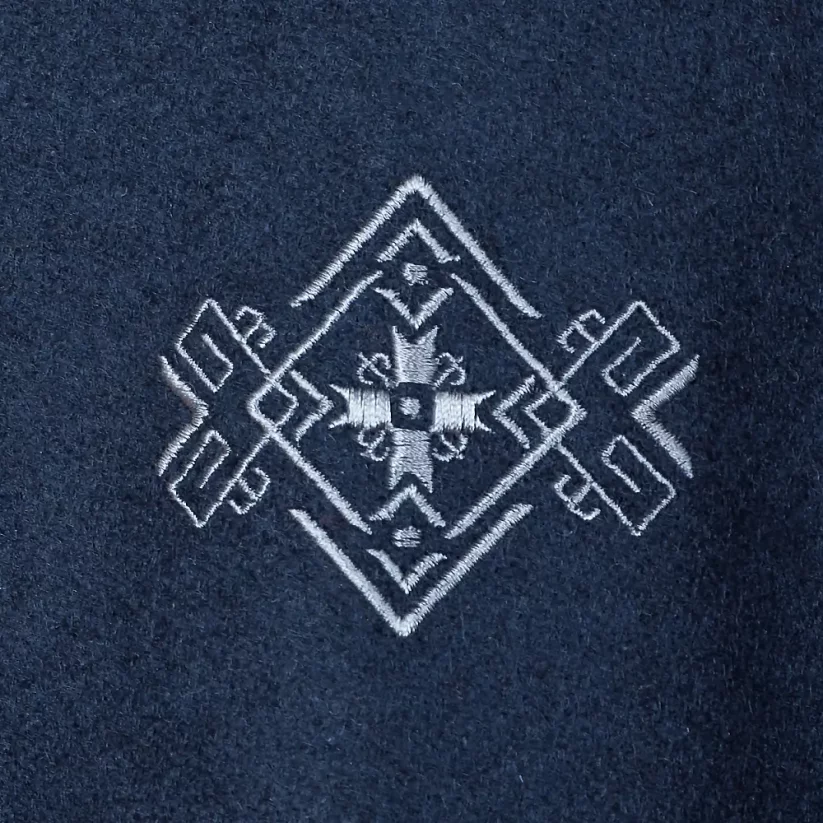 Pánská merino bunda PERUN - tmavě modrá - Velikost: L