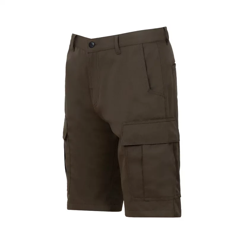 Men´s merino shorts SHORTY - khaki - Size: S