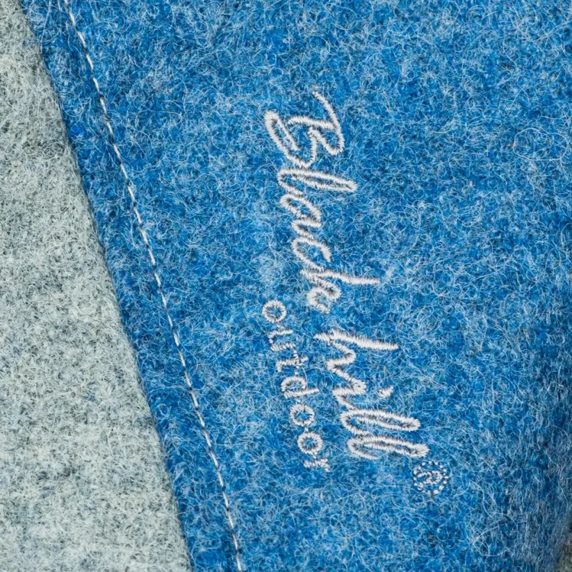 Dámská merino bunda Luna modrá/šedá - Velikost: XL