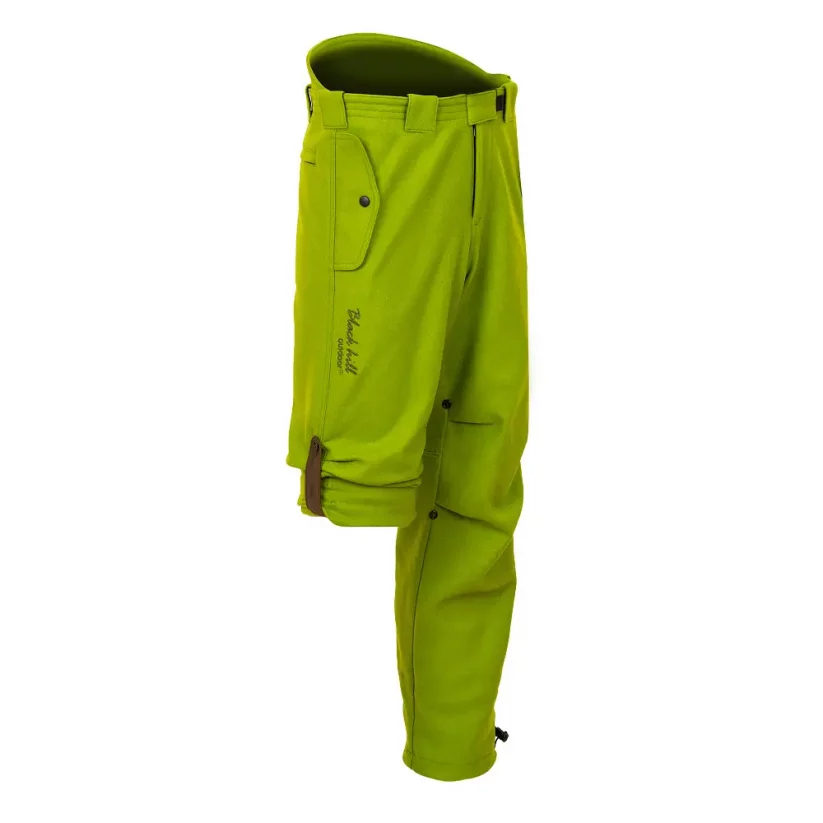 Men’s merino trousers Sherpa II Light Green - Size: S
