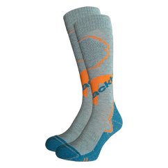 Merino lyžiarske podkolienky SkiTour Performance/anatomic light- modré 2Pack