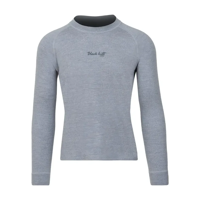 Pánske merino tričko DR WP250 - sivé - Veľkosť: S