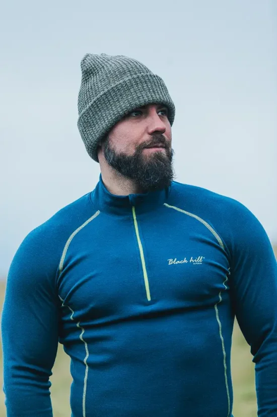 Merino čiapka Arctic II - hnedá