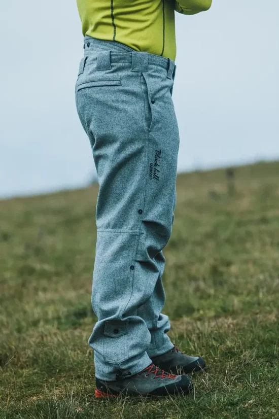 Pánske merino nohavice SHERPA II sivé - Veľkosť: XL