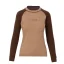 Women´s merino T-shitrt DR WP250 - brown/cane