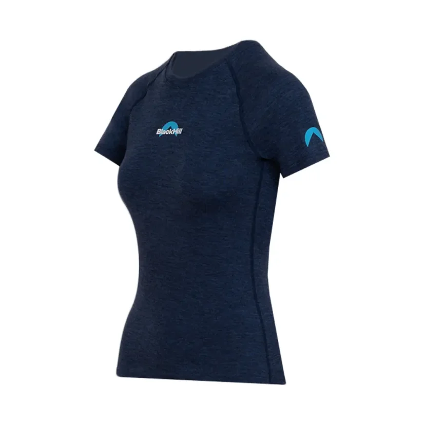 Dámske merino tričko KR S160 - modré