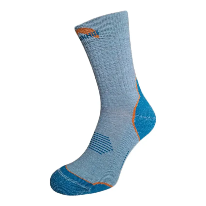 Black hill outdoor merino ponožky CHOPOK - modré - Veľkosť: 43-47