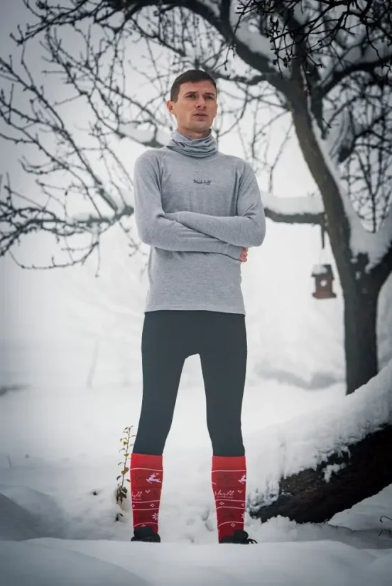 Pánské merino spodky WP250 - černé