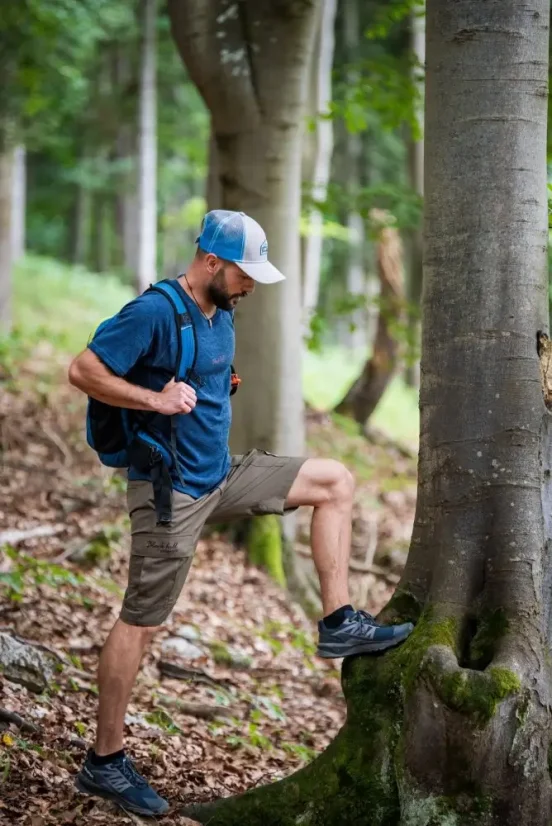 Pánske merino kraťasy SHORTY - khaki - Veľkosť: M
