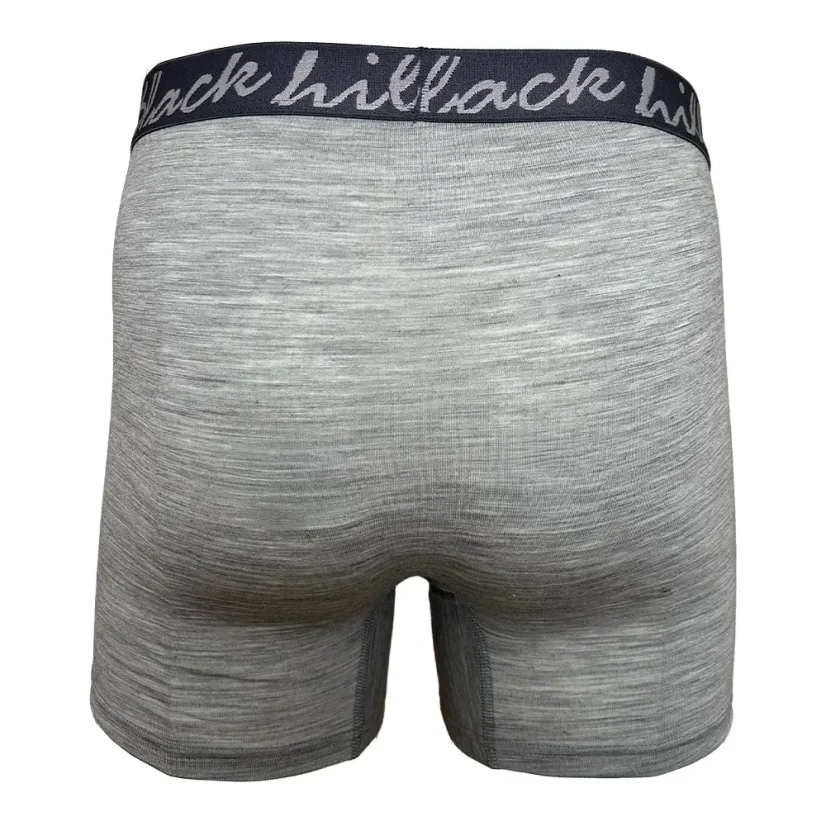 Pánské merino boxerky GINO - šedá
