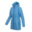 Dámský merino kabát Diana - modrý - Velikost: S