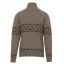 Pánsky merino sveter PATRIOT - hnedý - Veľkosť: L