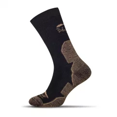 Black hill outdoor merino socks Dumbier - Brown