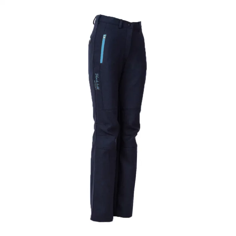Ladies merino trousers Zorana II Blue - Size: L