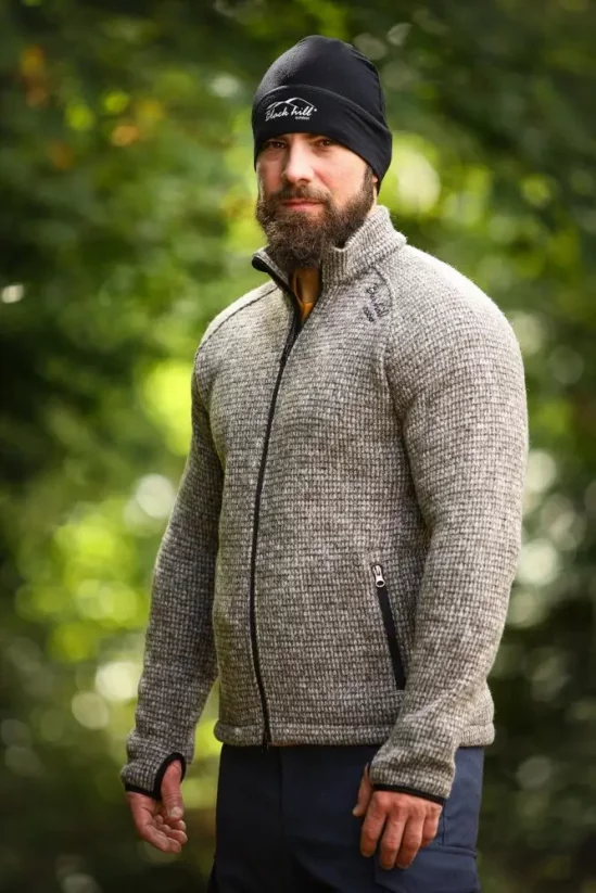 Men’s merino sweatshirt Woolie - Brown - Size: M
