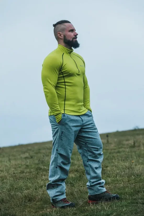 Pánske merino tričko DRZN WP260 - žlté