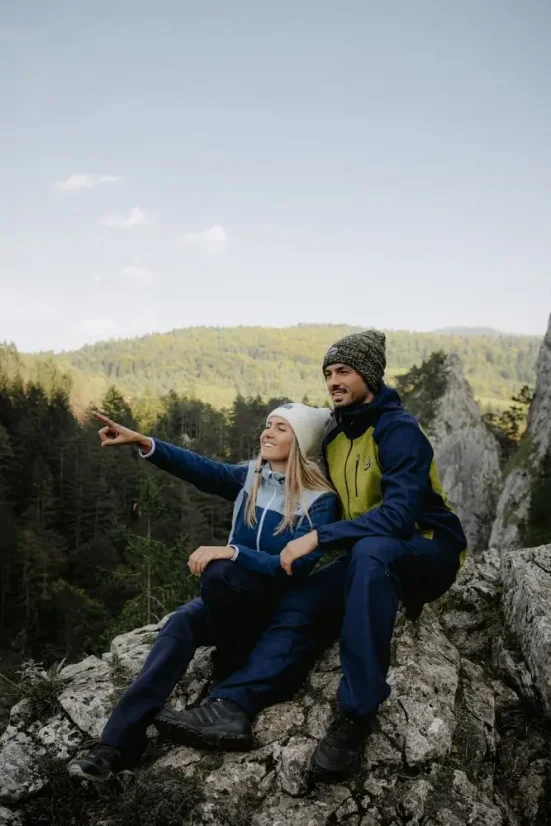 Pánske merino nohavice SHERPA II modré - Veľkosť: L
