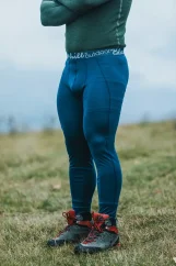 Pánske merino spodky WP260 - modré