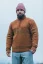 Pánsky merino sveter PATRIOT - škorica - Veľkosť: XL
