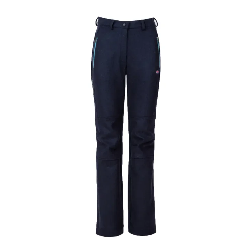 Ladies merino trousers Zorana Blue - Size: XL