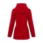 Dámsky merino - kašmírový kabát Zoja červená - Veľkosť: XL