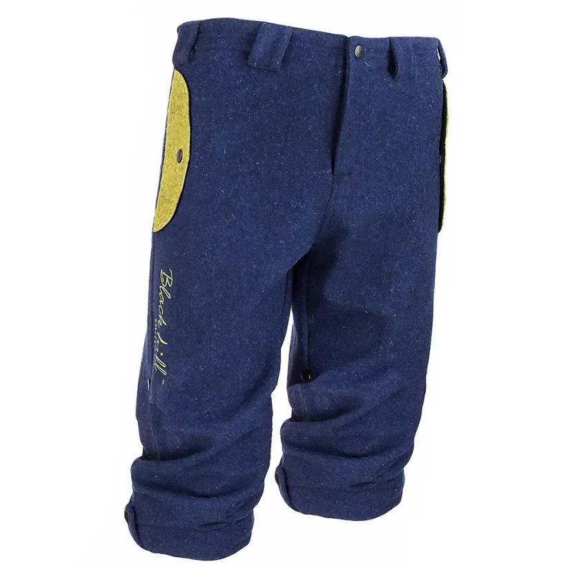 Men’s merino trousers Sherpa Blue