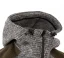 Pánska merino vesta VEPOR khaki/hnedá
