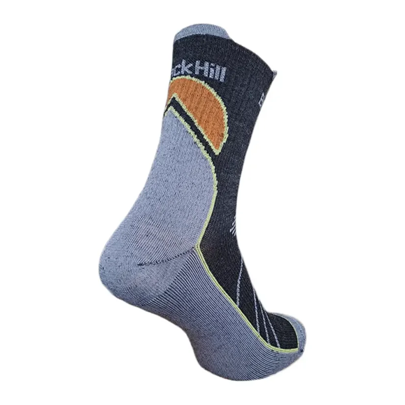 Black hill outdoor letné merino ponožky CHABENEC - antracit/sivé 2Pack - Veľkosť: 35-38 - 2Pack