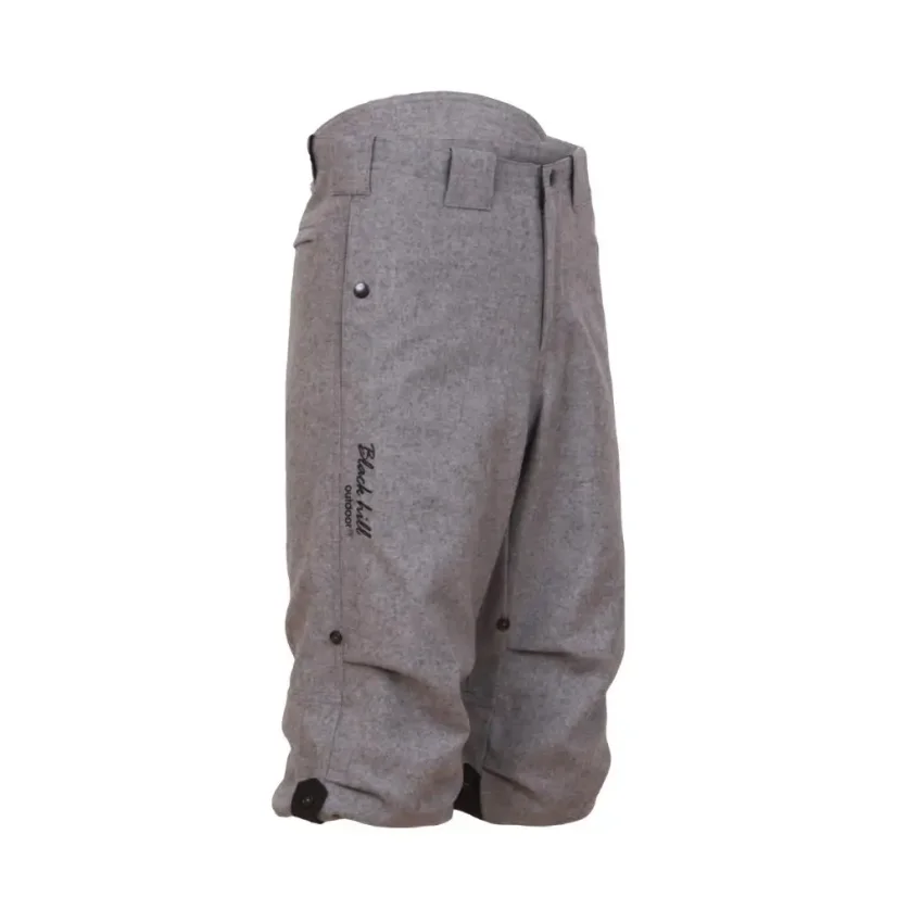 Men’s merino trousers Sherpa II Light Gray - Size: M