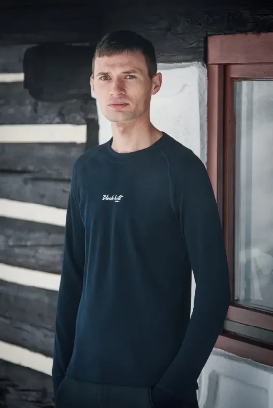 Pánské merino triko DR WP250 - namořnicka modrá