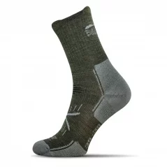 BHO letní merino ponožky CHABENEC - zelené/šedé