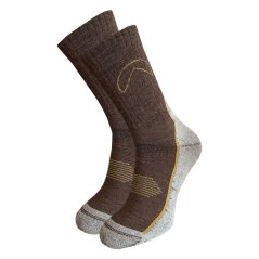 Black hill outdoor merino ponožky ĎUMBIER - Hnědá 2Pack