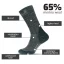 Black hill outdoor merino ponožky CHOPOK - sivé 2Pack - Veľkosť: 43-47 - 2Pack