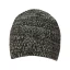 Merino cap Snowy - brown melir
