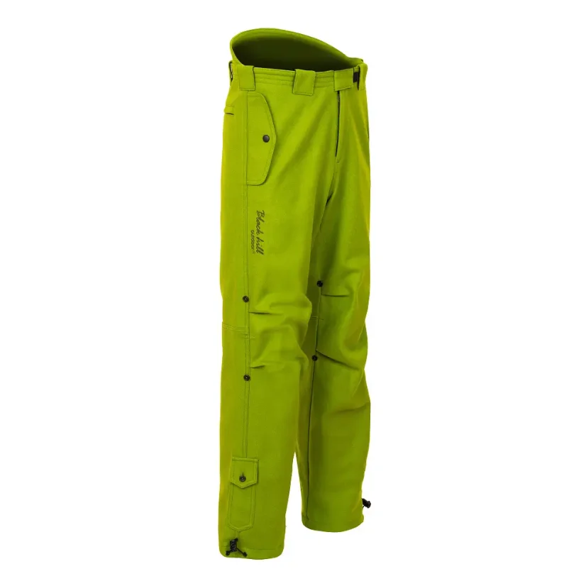 Pánské merino kalhoty SHERPA II - zelené - Velikost: XL