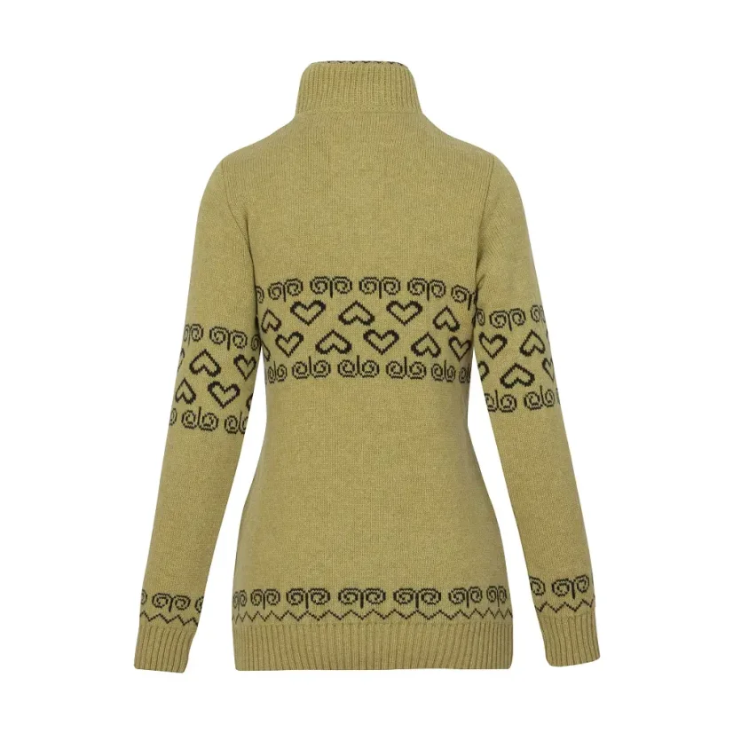 Ladies merino sweater Patria  -  Citrus - Size: XS