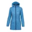 Ladies merino coat Diana Blue - Size: S