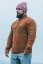 Pánsky merino sveter PATRIOT - škorica - Veľkosť: M