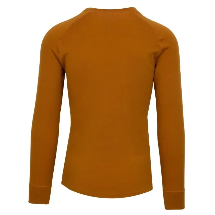 Pánske merino tričko DR WP250 - horčicové