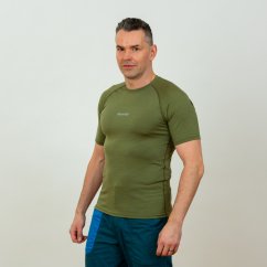 Men's merino T-shirt KR S165 - green