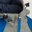 Ladies merino jacket Milica Blue/Gray