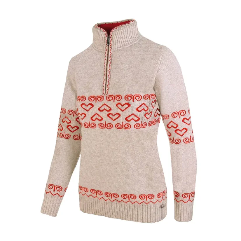 Ladies merino sweater Patria - Beige