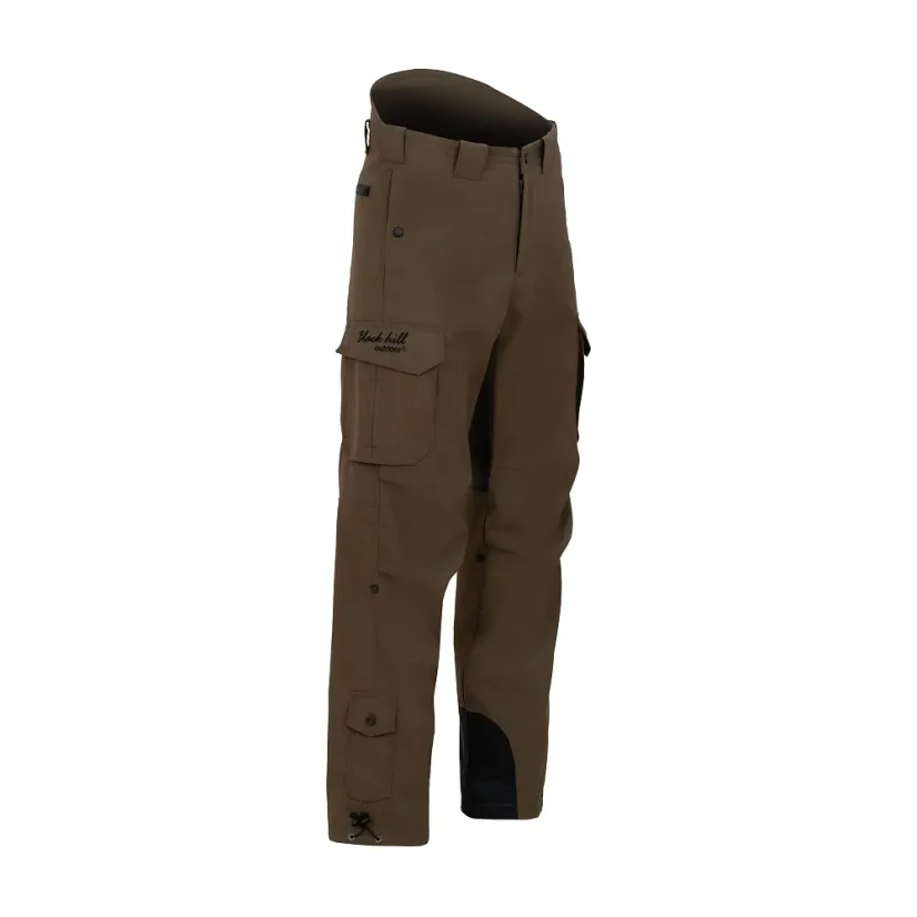 Men’s merino trousers Hiker cargo II HD Khaki
